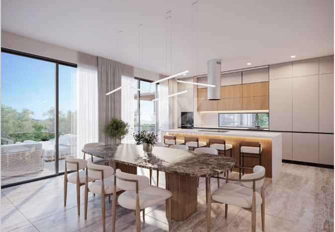 Exclusive four bedroom luxury villa in Tala, Paphos featuring sea views, underfloor heating, VRF system, Class A energy efficiency, private plot, and optional private pool.