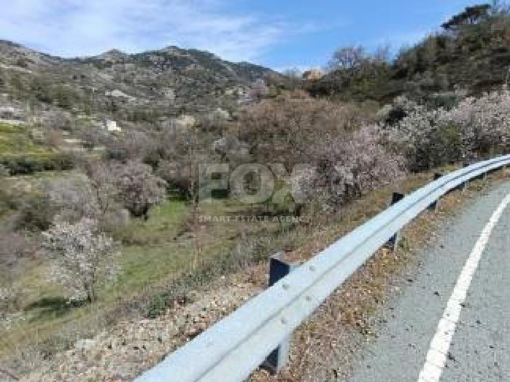 Residential Plot for Sale in Agros, Limassol – 669 m² with 90% Building Density