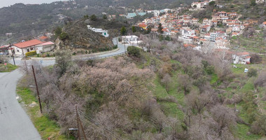Residential Plot for Sale in Agros, Limassol – 669 m² with 90% Building Density