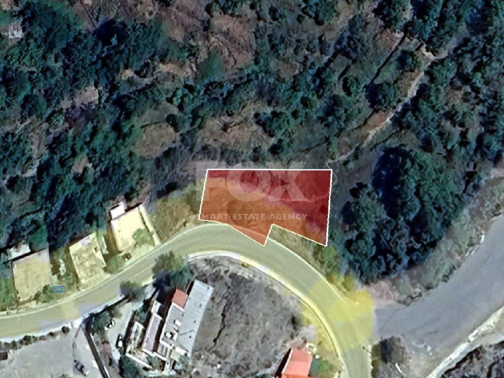 Residential Plot for Sale in Agros, Limassol – 669 m² with 90% Building Density