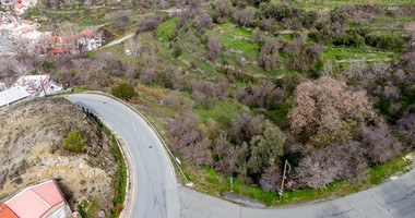 Residential Plot for Sale in Agros, Limassol – 669 m² with 90% Building Density