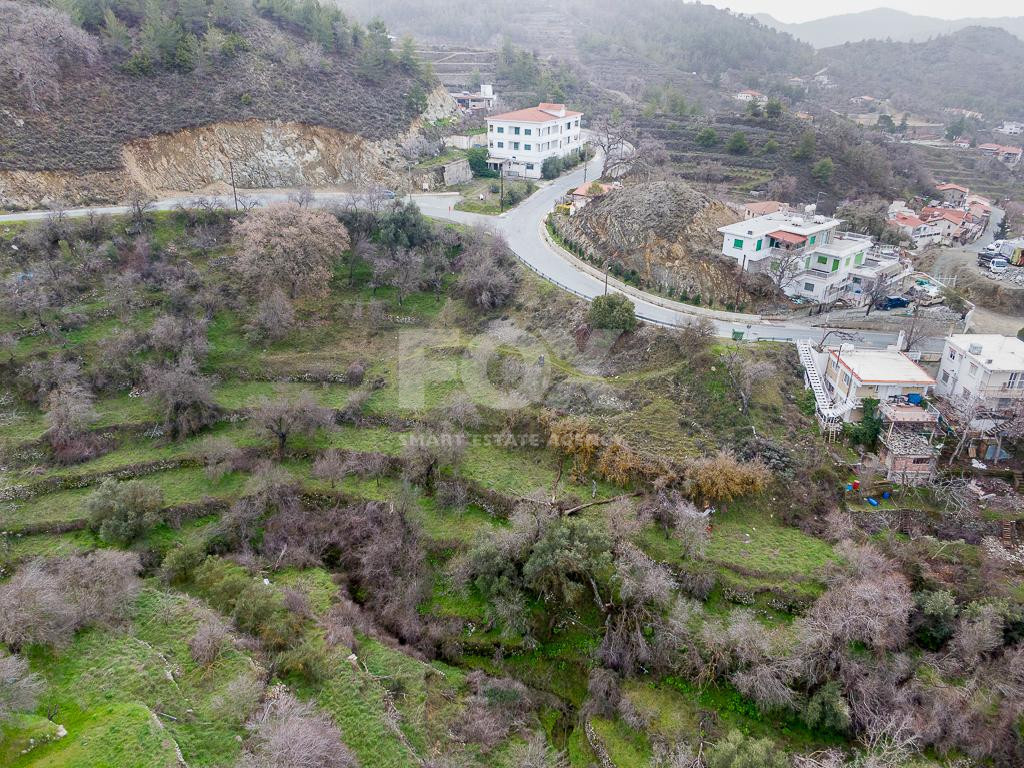 Residential Plot for Sale in Agros, Limassol – 669 m² with 90% Building Density