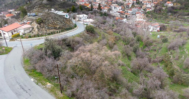 Residential Plot for Sale in Agros, Limassol – 669 m² with 90% Building Density