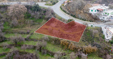 Residential Plot for Sale in Agros, Limassol – 669 m² with 90% Building Density