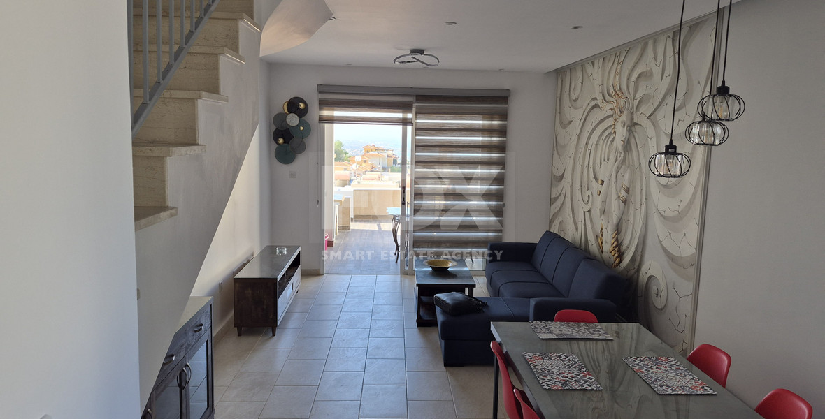 Beautiful Two Bedroom Maisonette for Rent in Peyia with Stunning Sea Views