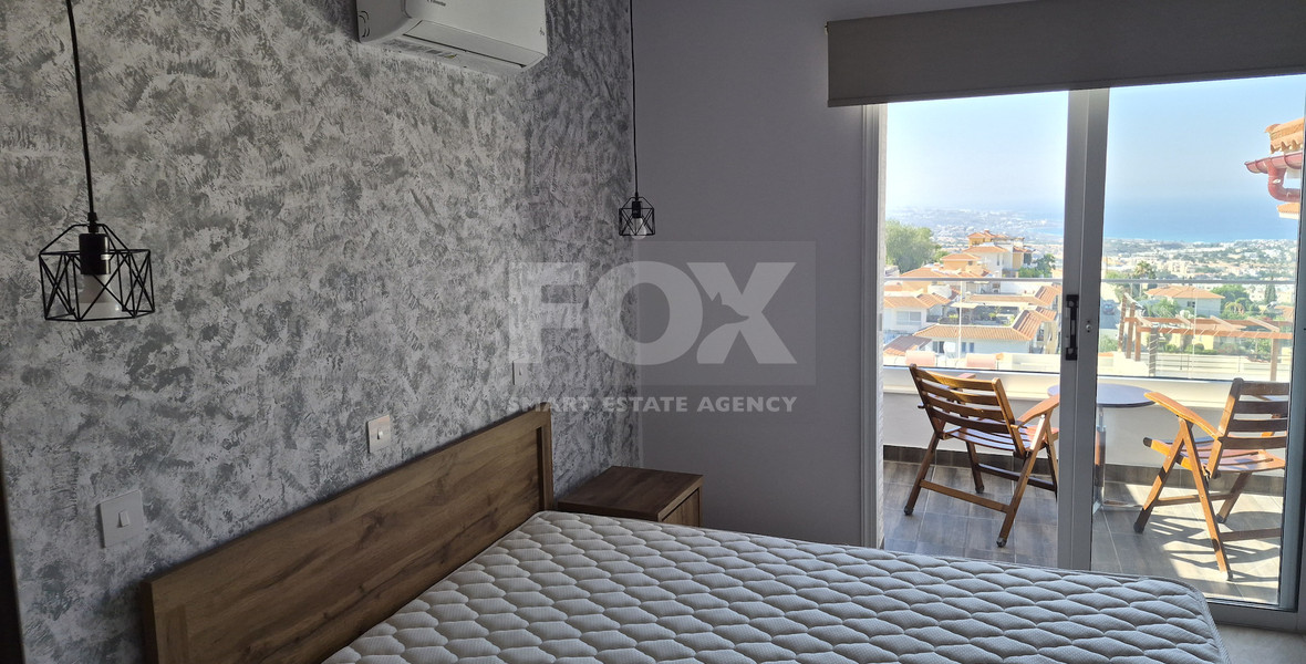 Beautiful Two Bedroom Maisonette for Rent in Peyia with Stunning Sea Views