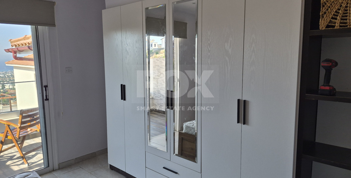 Beautiful Two Bedroom Maisonette for Rent in Peyia with Stunning Sea Views