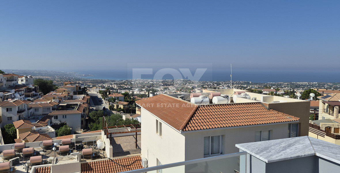 Beautiful Two Bedroom Maisonette for Rent in Peyia with Stunning Sea Views