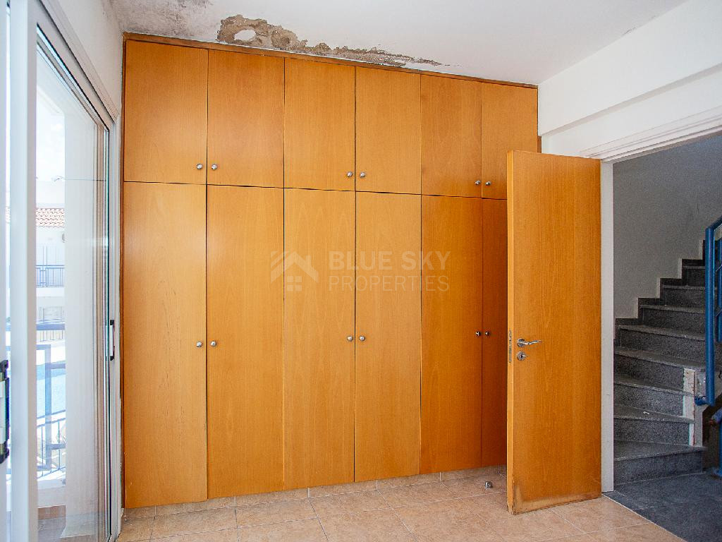 A two-bedroom house for sale in Argaka, Paphos, offering verandas, rooftop terrace, and excellent potential for permanent living, holidays, or rental investment.