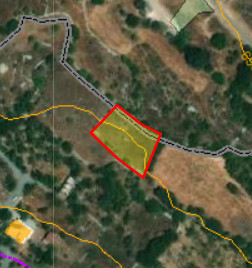 Large 1,673 m² Field for Sale in Ineia, Paphos