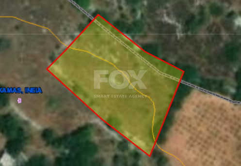 Large 1,673 m² Field for Sale in Ineia, Paphos