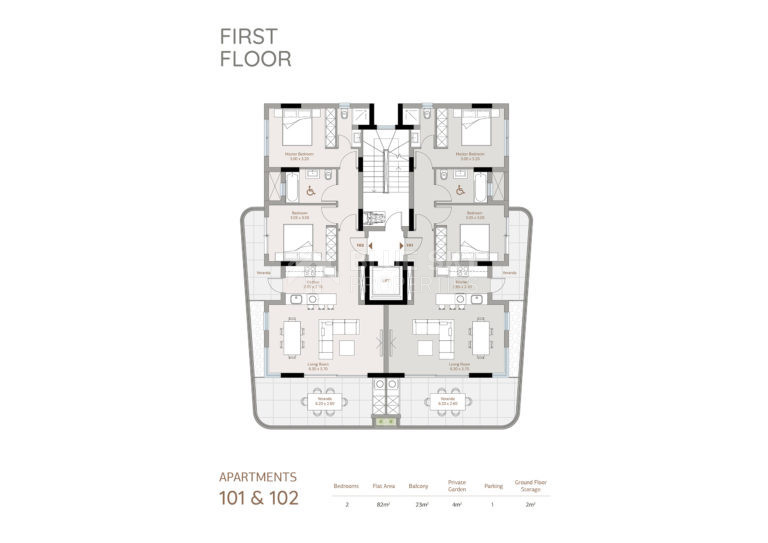 Brand-New 2-Bedroom Apartment in Agios Nektarios, Limassol | Prime Central Location | Delivery July 2028