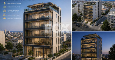 Prime Commercial Building Plot for Sale in Agios Nicolaos, Limassol | 335 m² | 160% Building Density | 5 Floors | Panoramic Views | High-Investment Opportunity