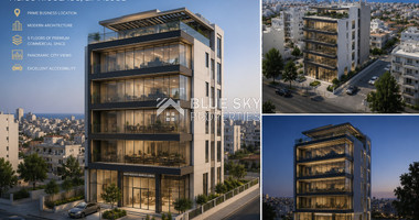 Prime Commercial Building Plot for Sale in Agios Nicolaos, Limassol | 335 m² | 160% Building Density | 5 Floors | Panoramic Views | High-Investment Opportunity