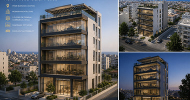 Prime Commercial Building Plot for Sale in Agios Nicolaos, Limassol | 335 m² | 160% Building Density | 5 Floors | Panoramic Views | High-Investment Opportunity