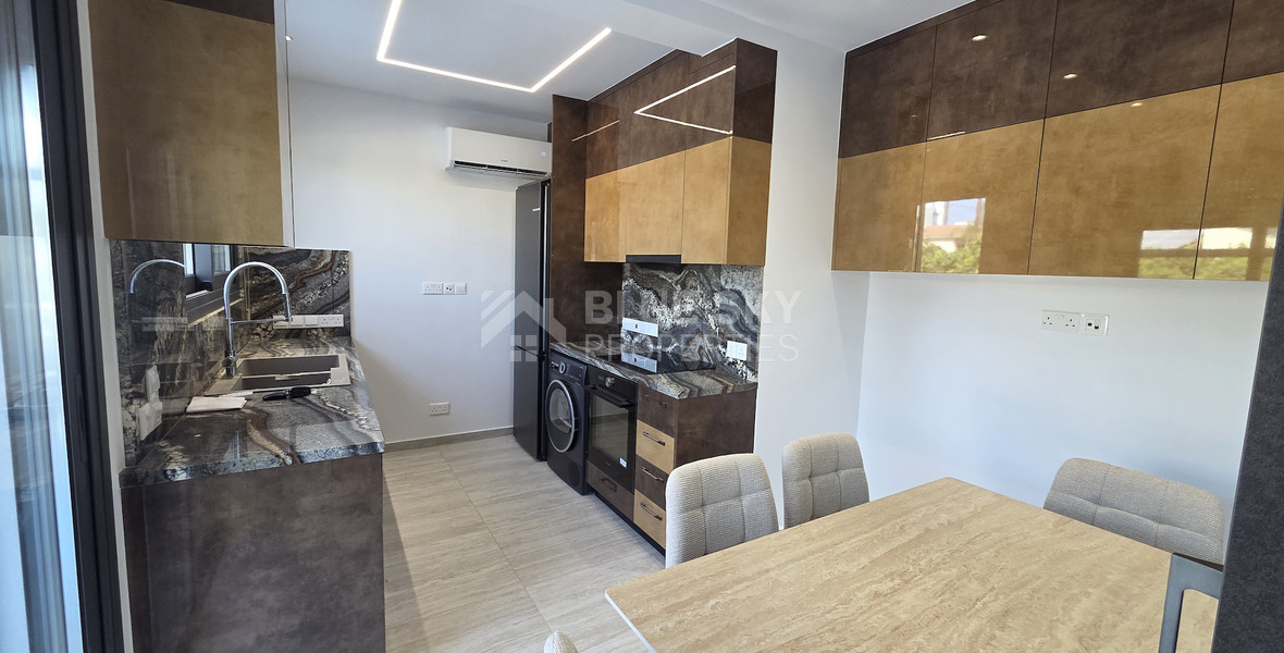 Exclusive Two-Bedroom Apartment | Fully Renovated | Large 20m² Veranda | Walk to the Beach | Germasogeia, Limassol