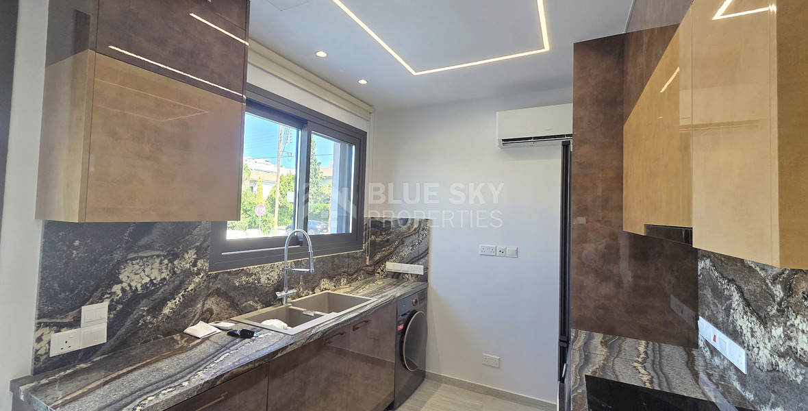 Exclusive Two-Bedroom Apartment | Fully Renovated | Large 20m² Veranda | Walk to the Beach | Germasogeia, Limassol