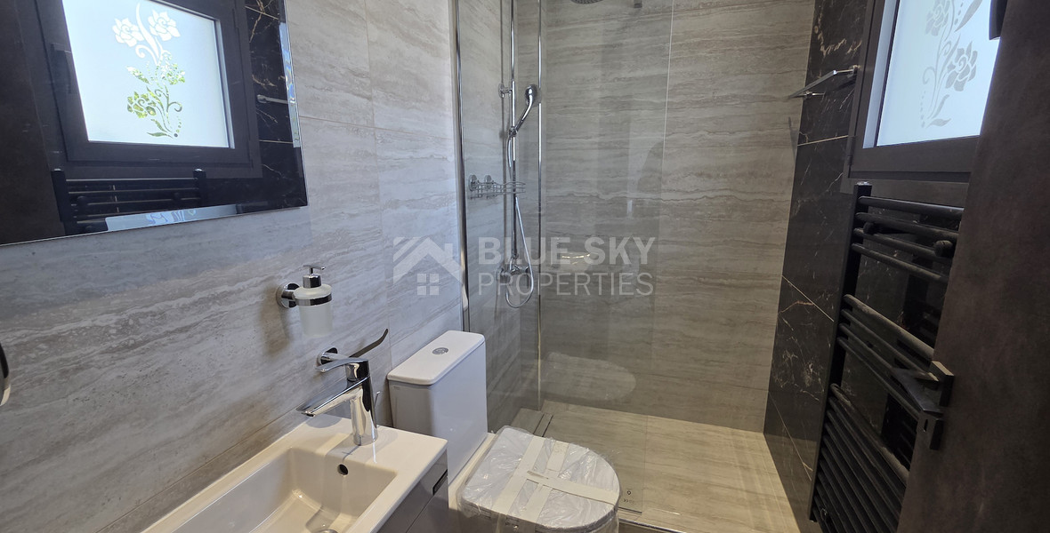 Exclusive Two-Bedroom Apartment | Fully Renovated | Large 20m² Veranda | Walk to the Beach | Germasogeia, Limassol