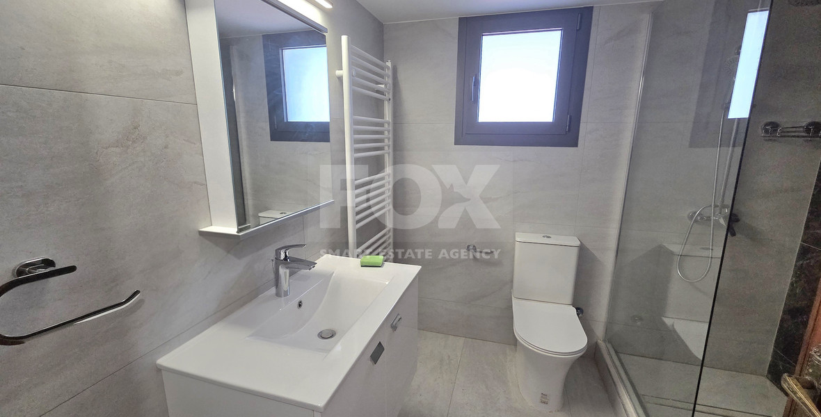 Live Steps from the Sea | Stunning Fully Renovated 3-Bedroom Apartment for rent | Germasogeia, Limassol