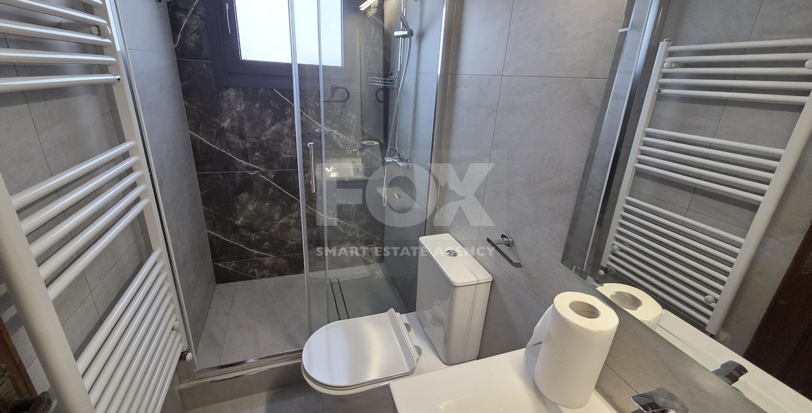 Live Steps from the Sea | Stunning Fully Renovated 3-Bedroom Apartment for rent | Germasogeia, Limassol