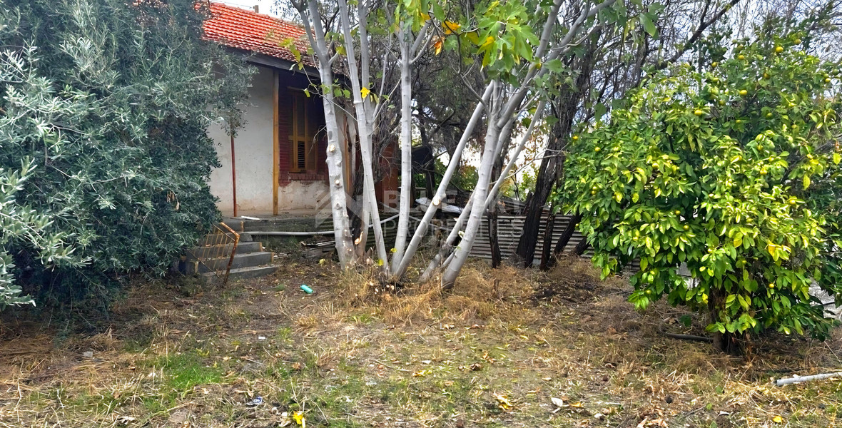 Building Plot for Sale in Silikou, Limassol | 350m² Residential Land with Listed House with Panoramic Country Views