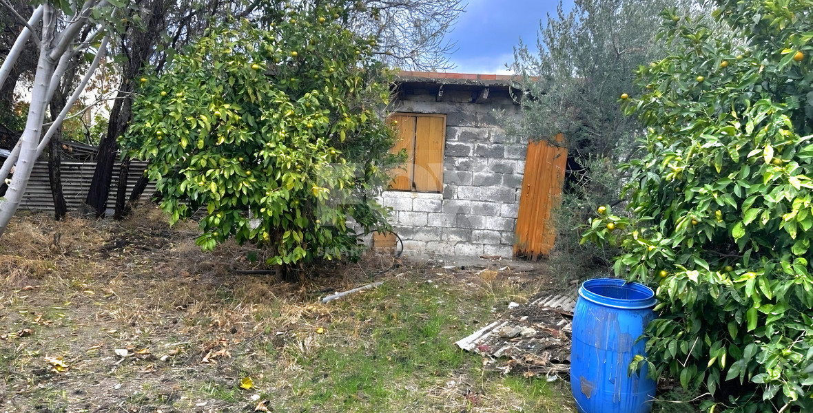 Building Plot for Sale in Silikou, Limassol | 350m² Residential Land with Listed House with Panoramic Country Views