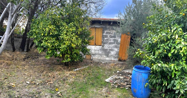 Building Plot for Sale in Silikou, Limassol | 350m² Residential Land with Listed House with Panoramic Country Views