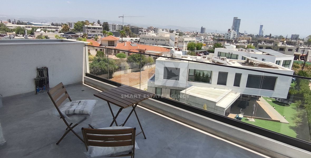 BRAND NEW Furnished Zakaki Apartment Top Floor Sea & City View
