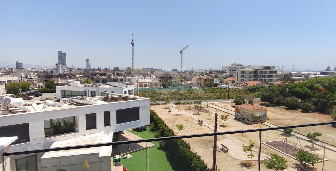BRAND NEW Furnished Zakaki Apartment Top Floor Sea & City View