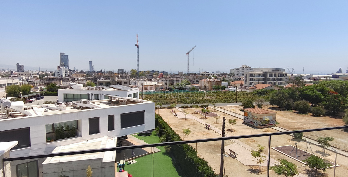 BRAND NEW Furnished Zakaki Apartment Top Floor Sea & City View