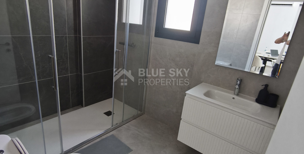 BRAND NEW Furnished Zakaki Apartment Top Floor Sea & City View