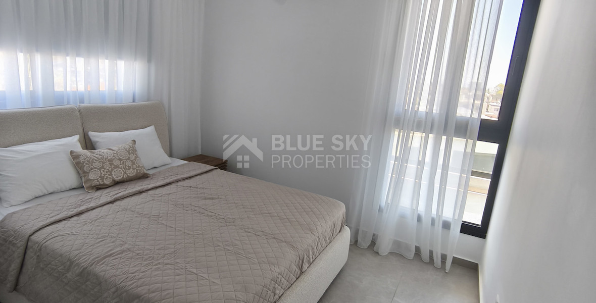BRAND NEW Furnished Zakaki Apartment Top Floor Sea & City View
