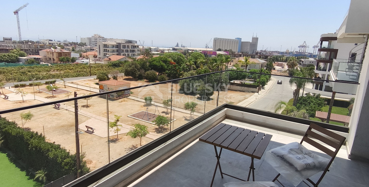 BRAND NEW Furnished Zakaki Apartment Top Floor Sea & City View