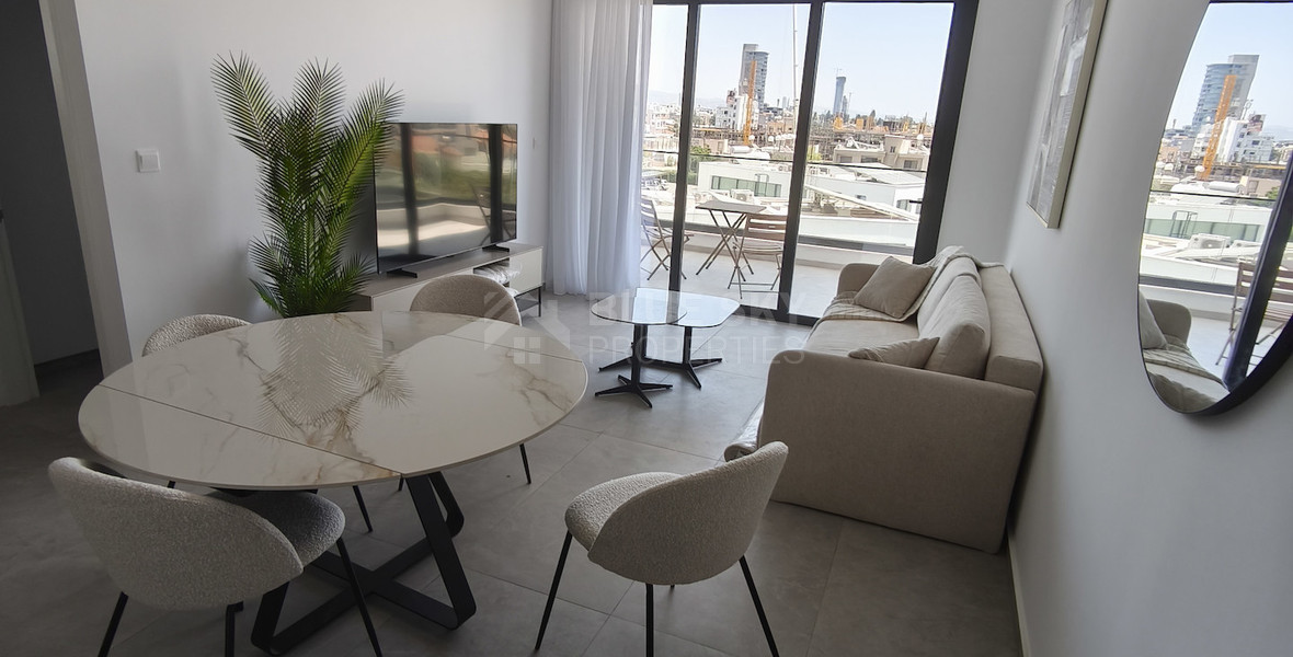 BRAND NEW Furnished Zakaki Apartment Top Floor Sea & City View