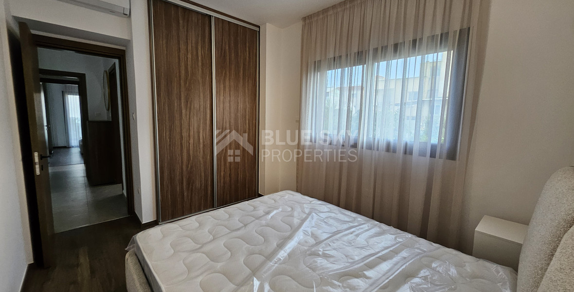 Spacious-Modern, Fully Furnished Two Bedroom Apartment in Agios Spyridwnas