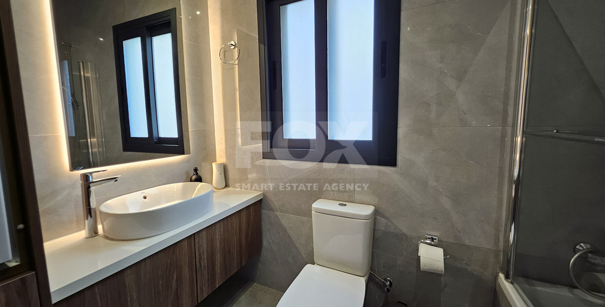 Spacious-Modern, Fully Furnished Two Bedroom Apartment in Agios Spyridwnas
