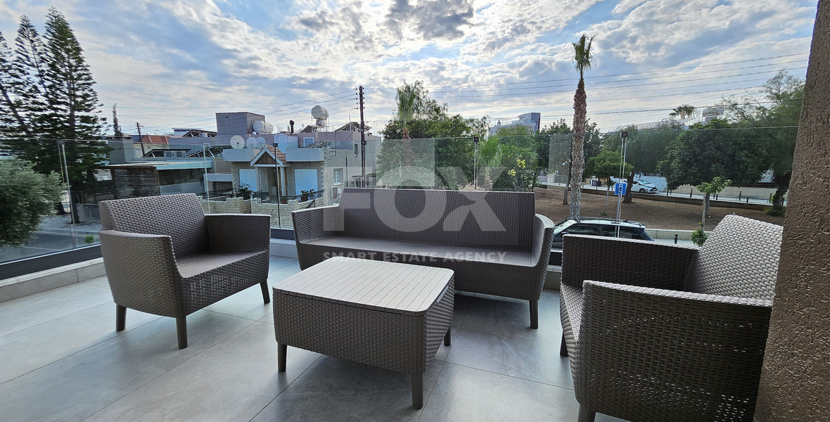 Spacious-Modern, Fully Furnished Two Bedroom Apartment in Agios Spyridwnas