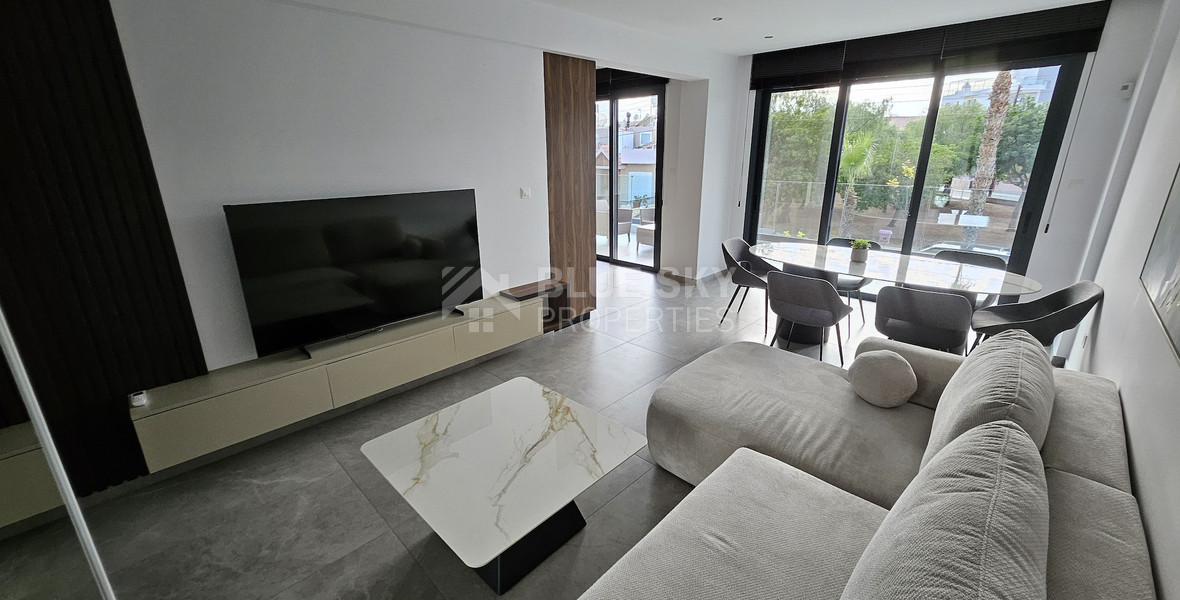 Spacious-Modern, Fully Furnished Two Bedroom Apartment in Agios Spyridwnas