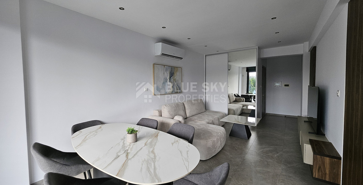 Spacious-Modern, Fully Furnished Two Bedroom Apartment in Agios Spyridwnas