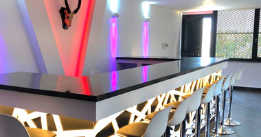 Prestigious 6-Bedroom Luxury Six Bedroom Villa for Rent in Kolossi, Limassol | Private Pool, Jacuzzi, Gym & Elegant Family Estate
