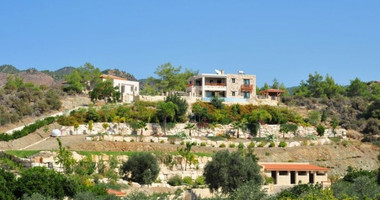 Stone four bedroom villa in Agia Marina , Polis Chrysochous , in Paphos for sale-Title deed available