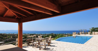 Stone four bedroom villa in Agia Marina , Polis Chrysochous , in Paphos for sale-Title deed available