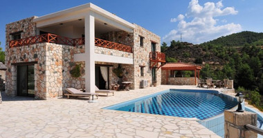 Stone four bedroom villa in Agia Marina , Polis Chrysochous , in Paphos for sale-Title deed available