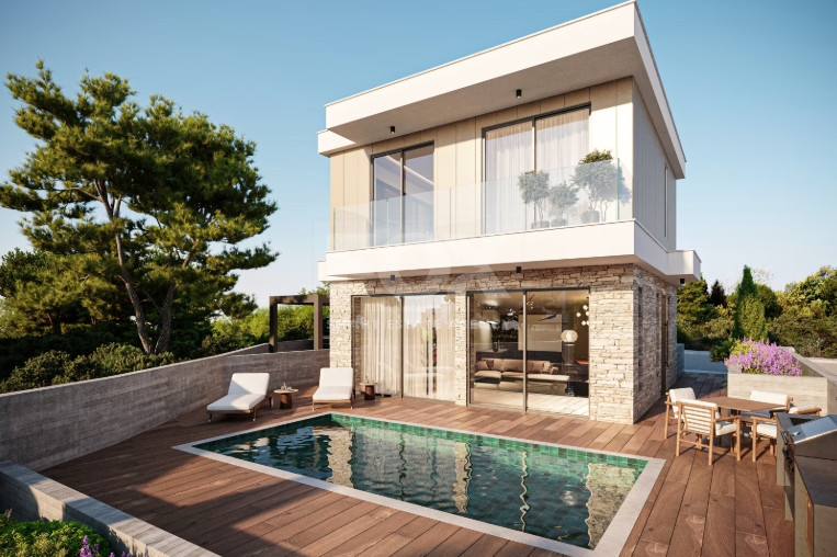 Luxury 3 & 4 Bedroom Villas for Sale in Konia, Paphos with Sea Views