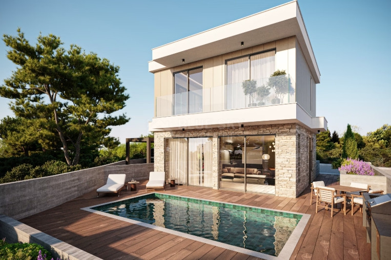 Luxury 3 & 4 Bedroom Villas for Sale in Konia, Paphos with Sea Views