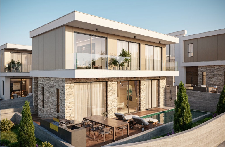 Luxury 3 & 4 Bedroom Villas for Sale in Konia, Paphos with Sea Views