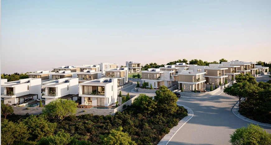 Luxury 3 & 4 Bedroom Villas for Sale in Konia, Paphos with Sea Views