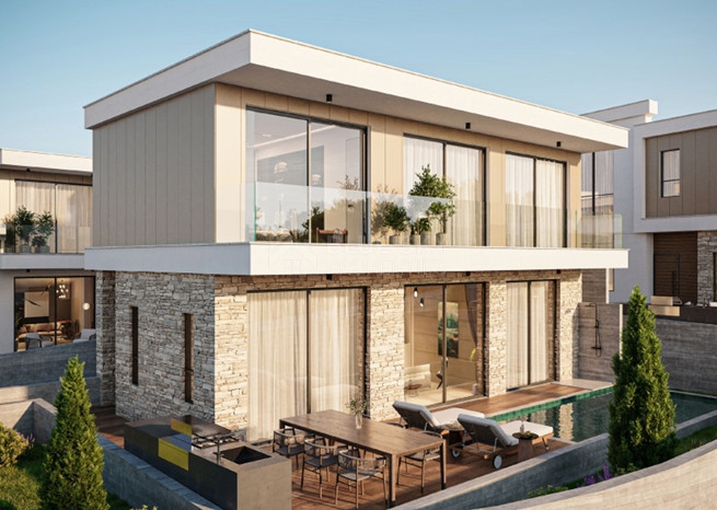 Luxury 3 & 4 Bedroom Villas for Sale in Konia, Paphos with Sea Views