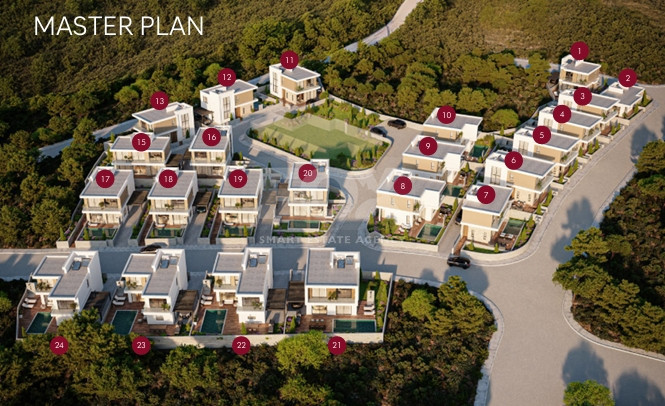 Luxury 3 & 4 Bedroom Villas for Sale in Konia, Paphos with Sea Views