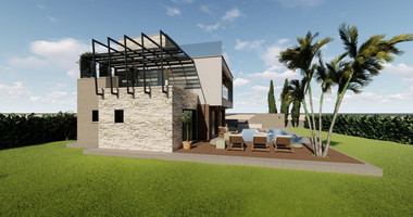 Luxury four bedroom luxury detached villa in  Secret Valley, Kouklia,